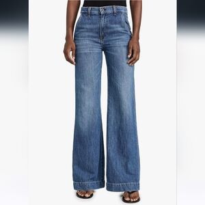 ASKK Ny Linen Wide-Leg Jeans Sz 26